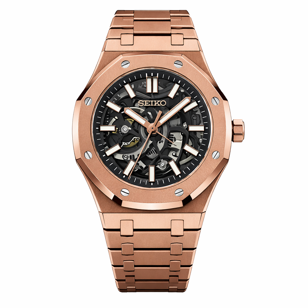 Mod Sorex Rose Gold Skeleton