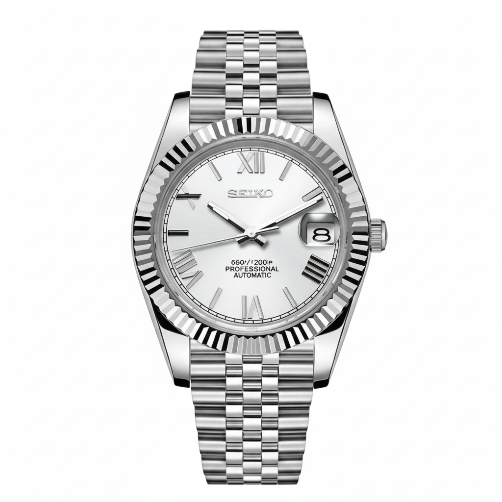 Mod Prestique White Roman Dial