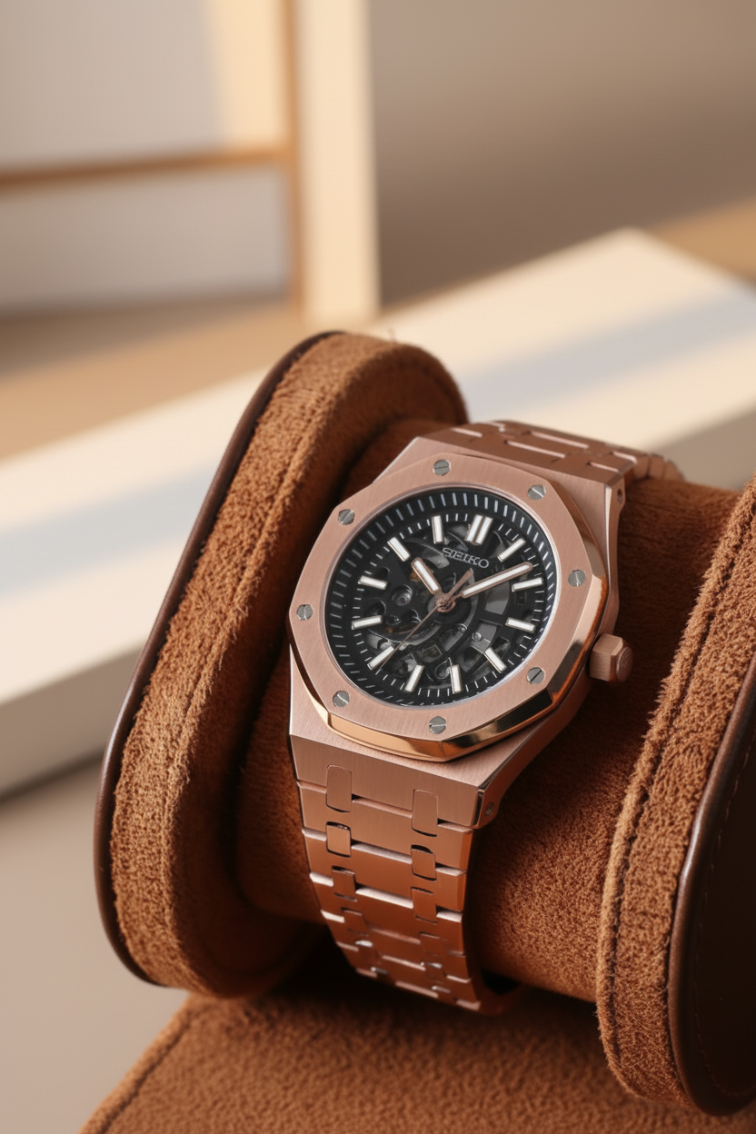 Mod Sorex Rose Gold Skeleton