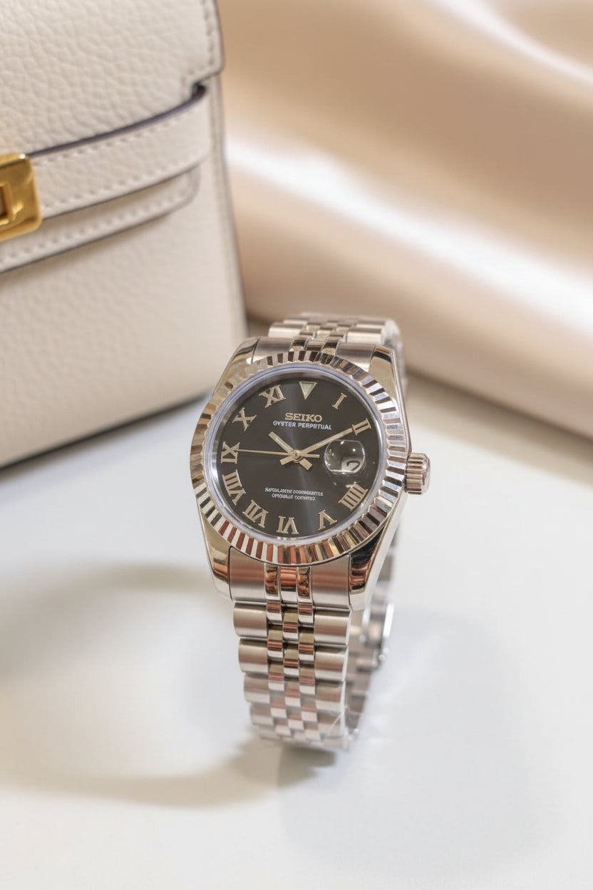 Mod Prestique Black Roman Dial