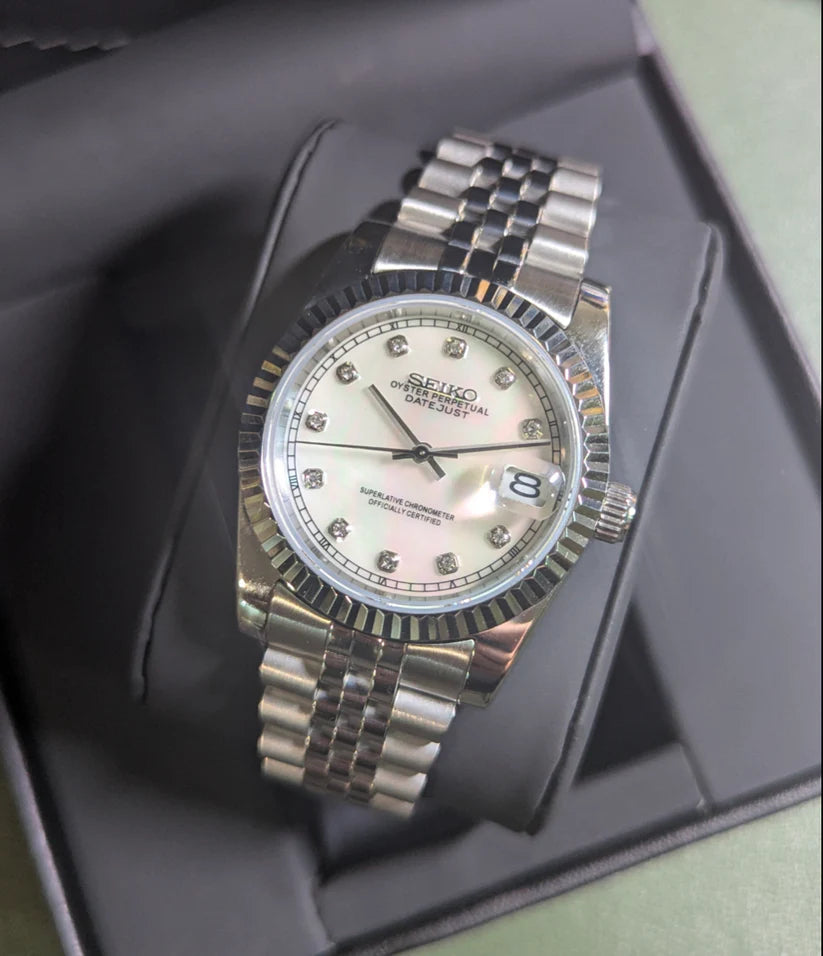 Mod Prestique Pearl Dimond Dial