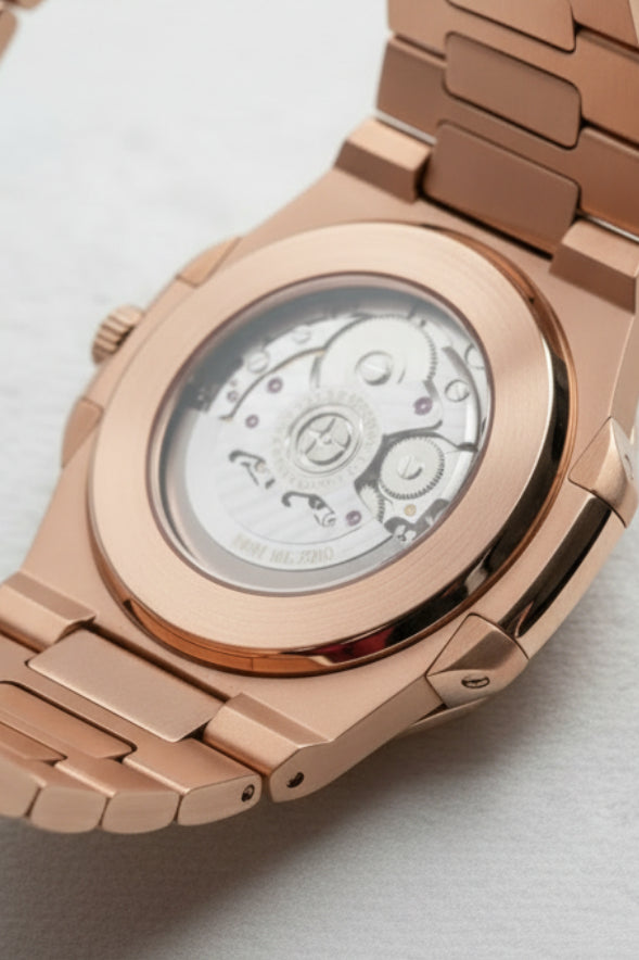 Mod Nivaro Rose Gold Open Heart