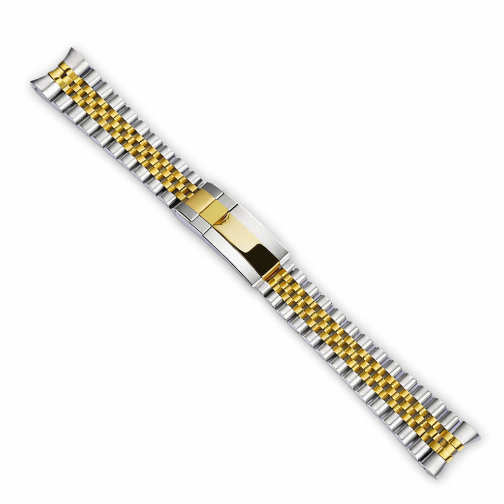 Silver/Yellow Gold Jubilee Bracelet