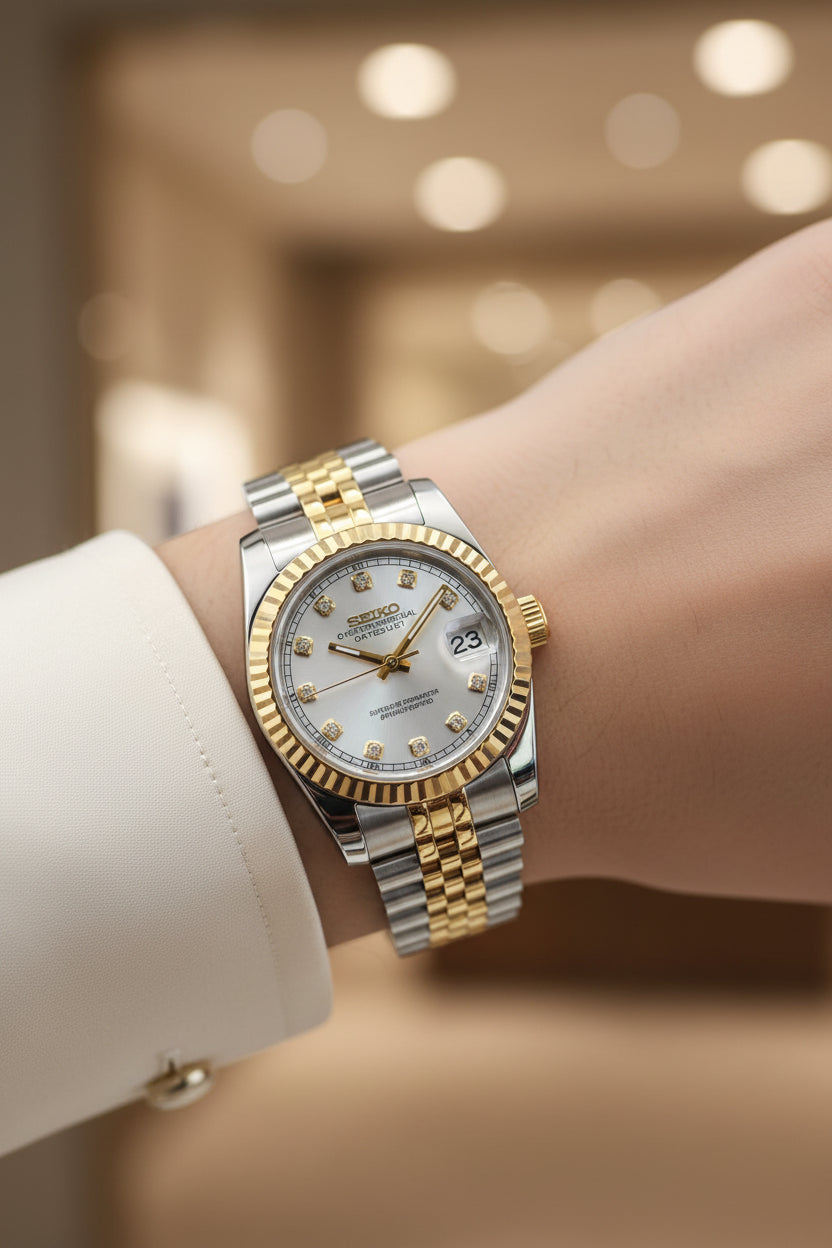 Mod Prestique Royal Gold Jewel Dial