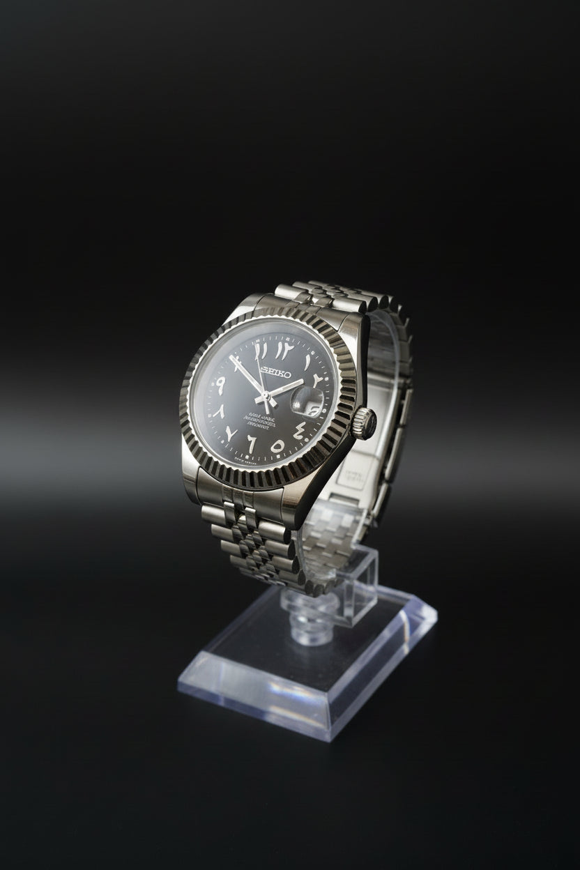 Mod Prestique Black Arabic Dial