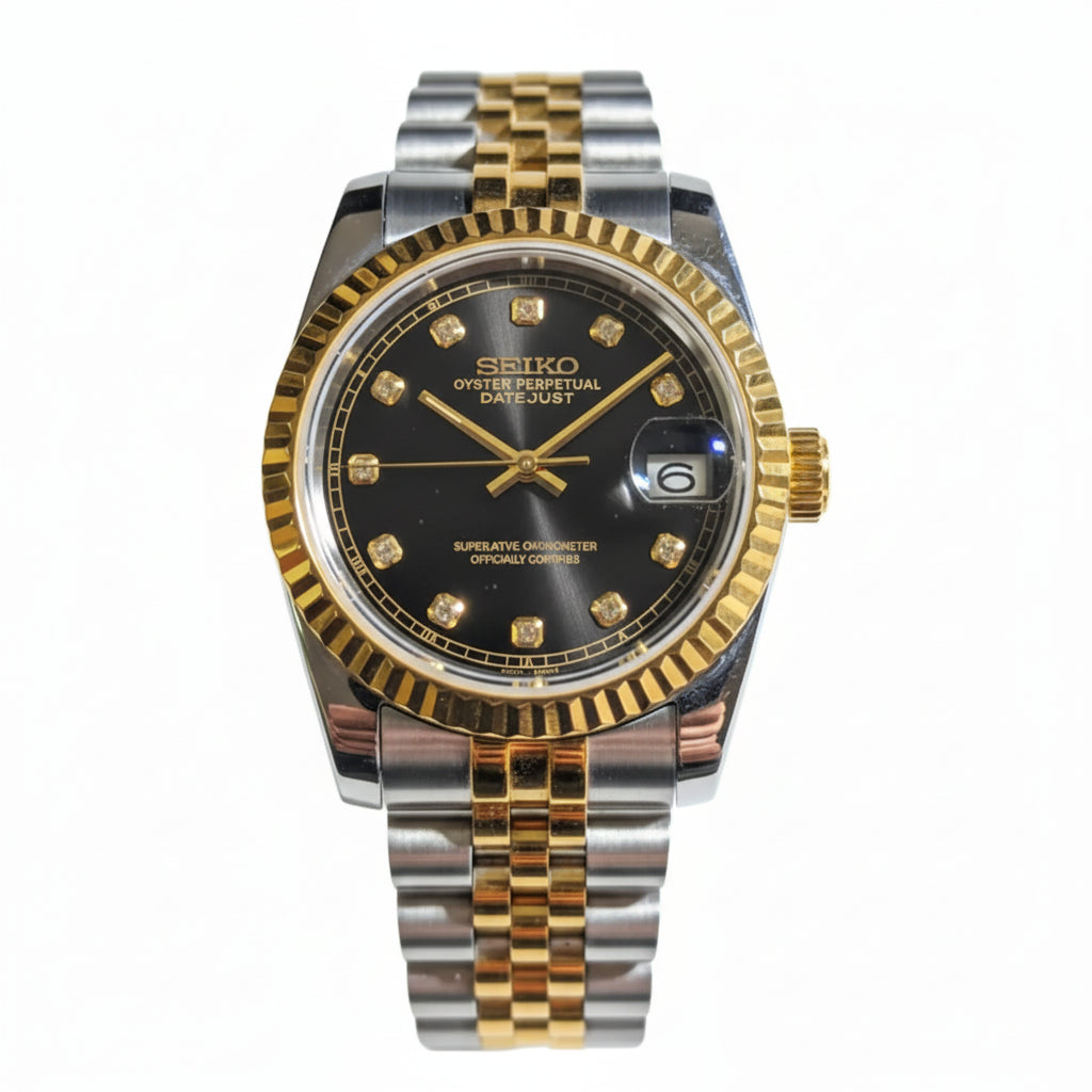 Mod Prestique Black Yellow Gold Two Tone