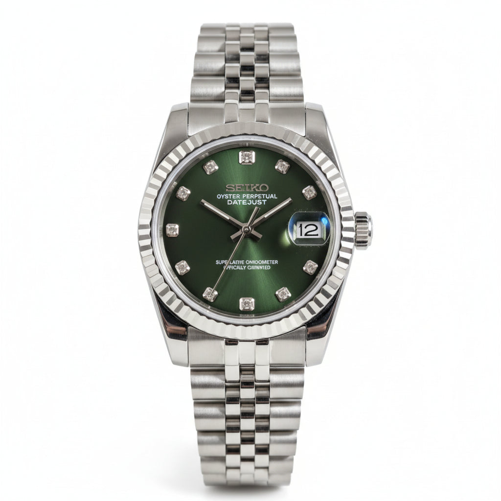 Mod Prestique Dimond Olive Dial