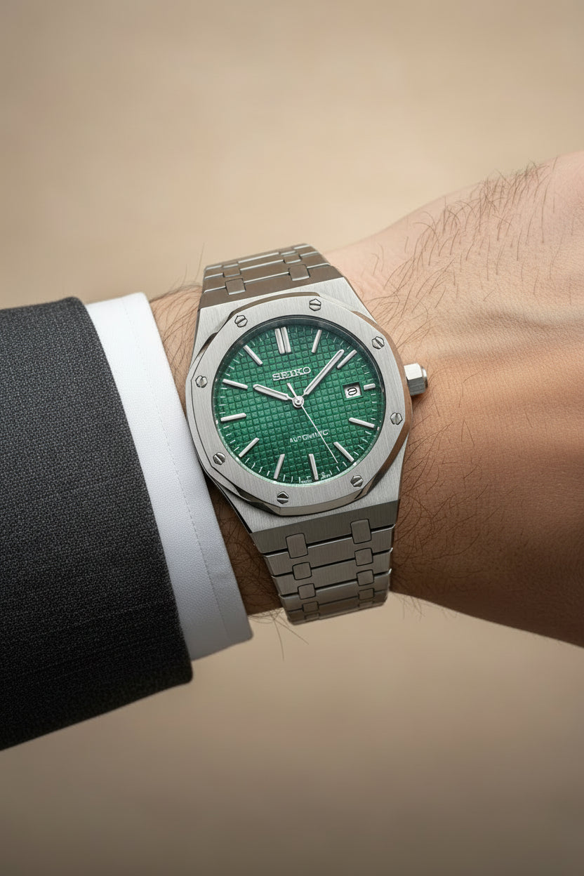 Mod Sorex Olive Green Dial