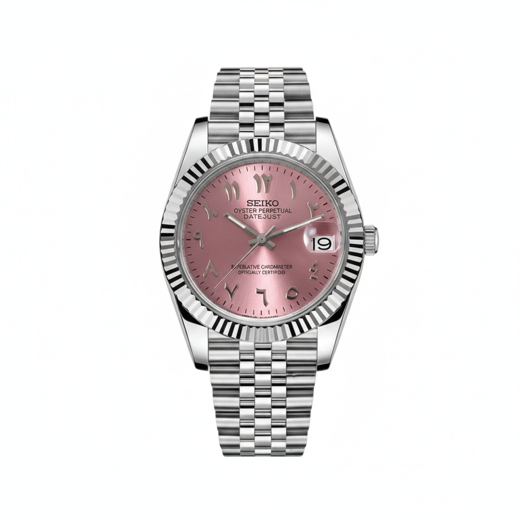 Mod Prestique Pink Arabic Dial