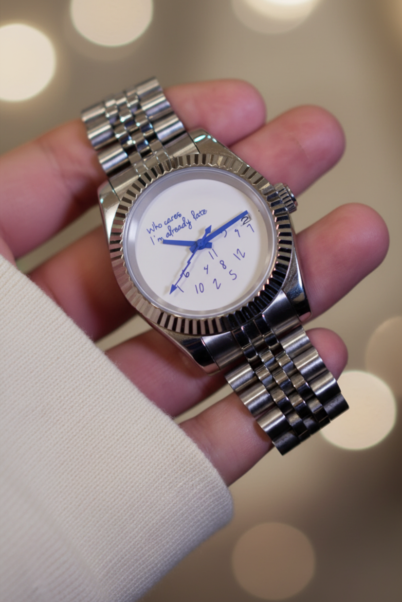 Mod Prestique Who Cares I'm Already Late Dial