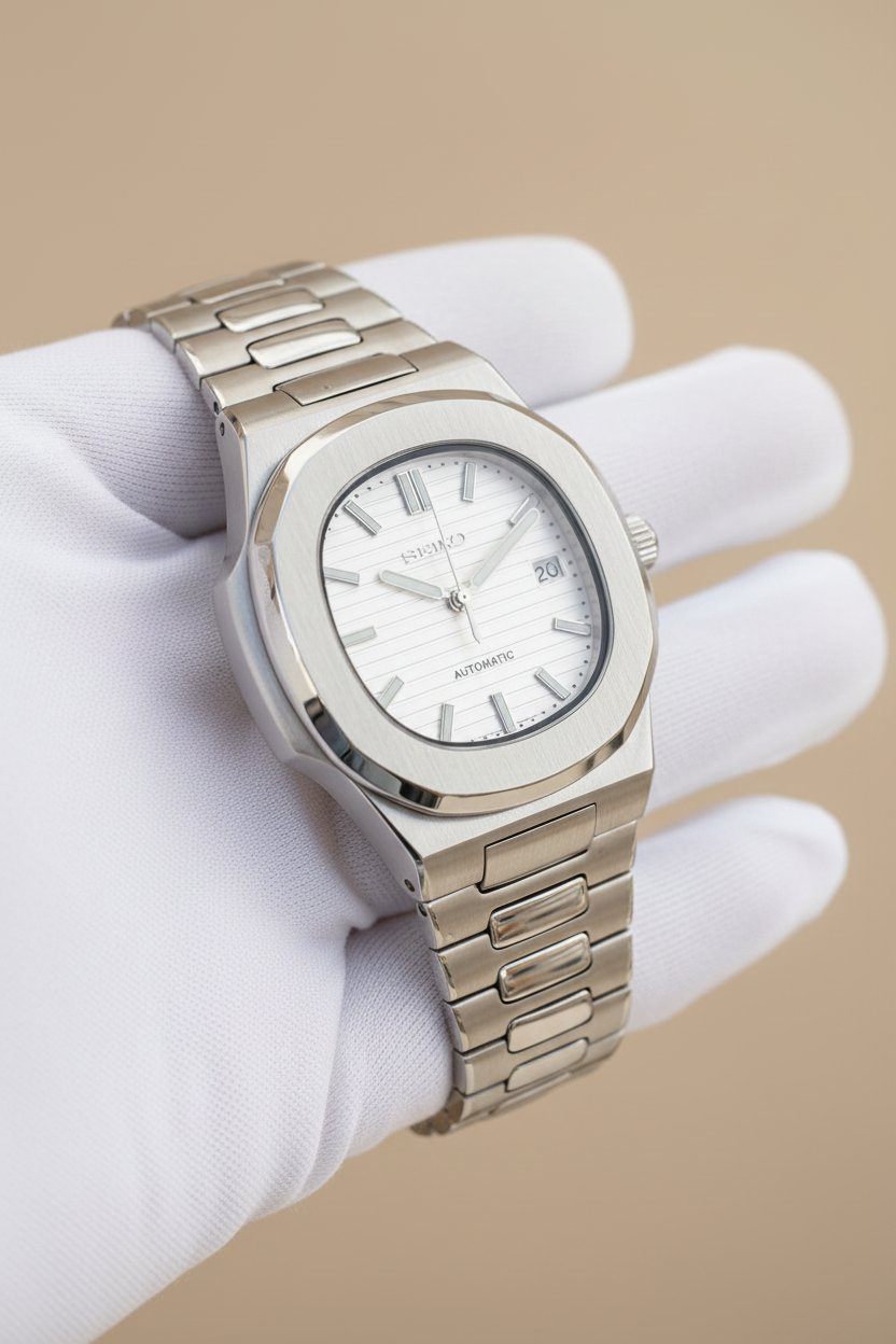 Mod Nivaro White Dial