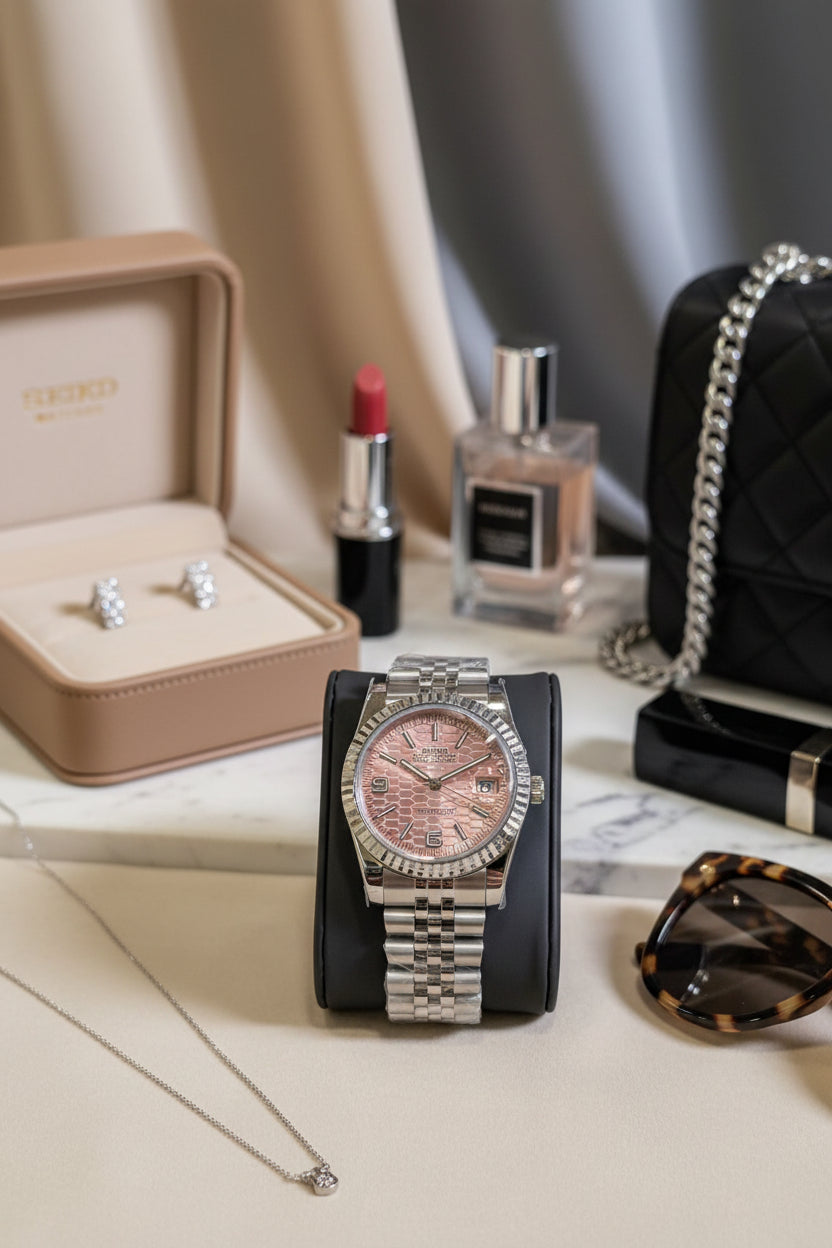 Mod Prestique Pink Honey Dial